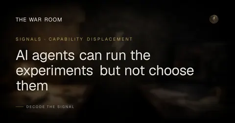 AI agents can run the experiments but not choose them