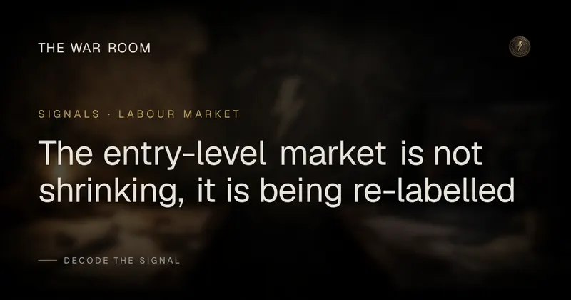 The entry-level market is not shrinking, it is being re-labelled
